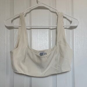 Princess Polly Ivory Sleeveless Top